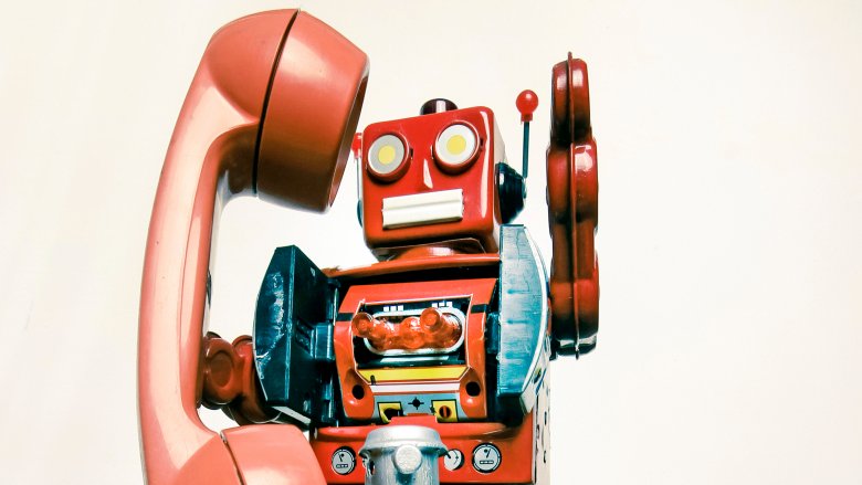 automated call center robot
