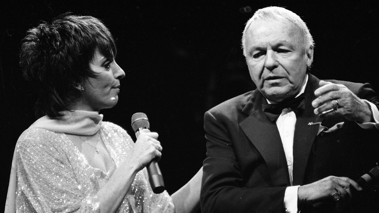 Liza Minnelli and Frank Sinatra live 1989