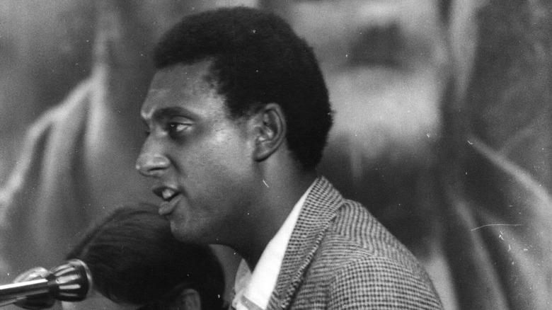 stokely carmichael microphone