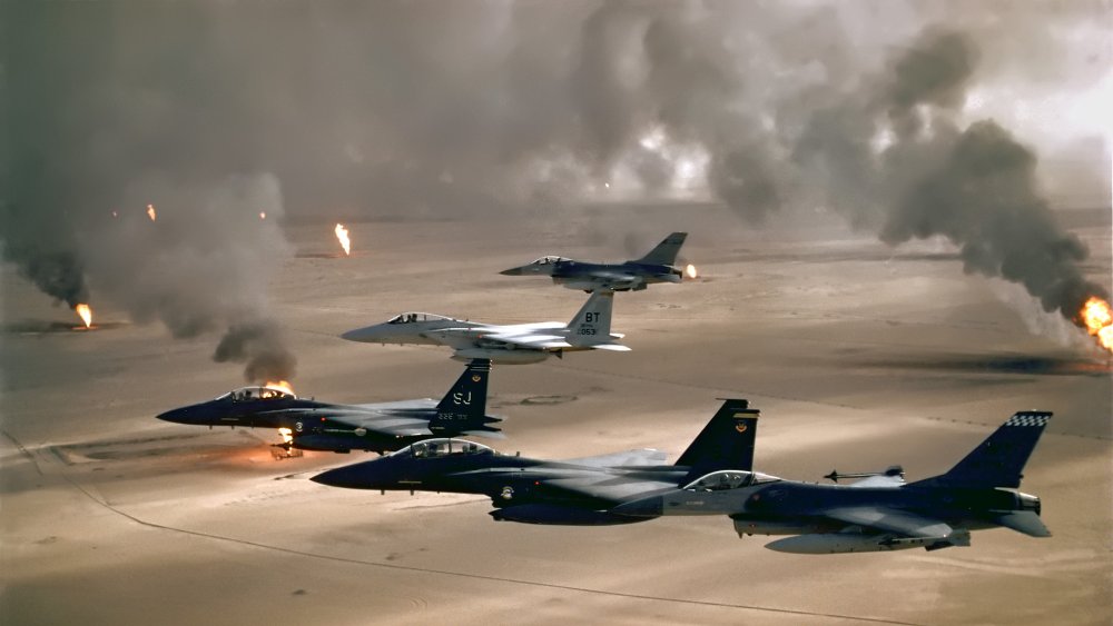Gulf War Kuwait oil fires