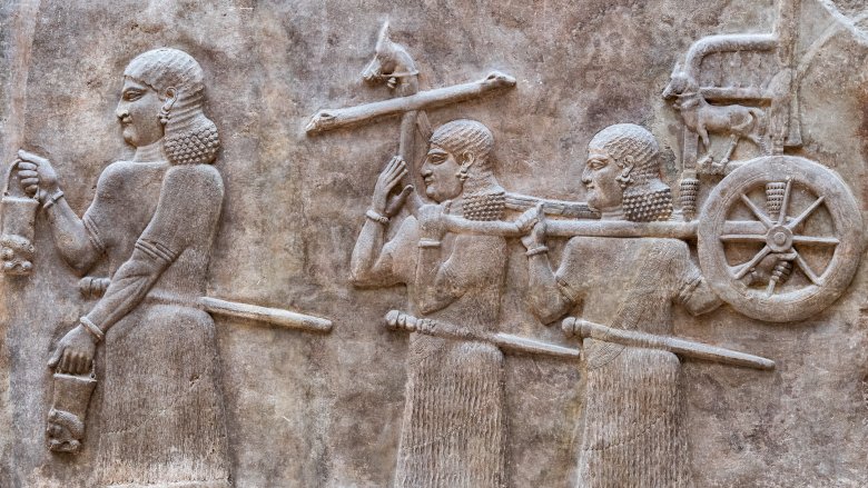 Ancient Mesopotamian carving