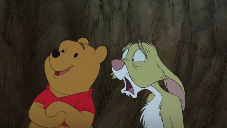 winnie pooh and rabbit