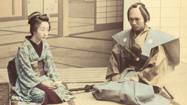 Geisha and samurai
