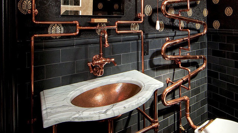 Steampunk bathroom - San Francisco, California