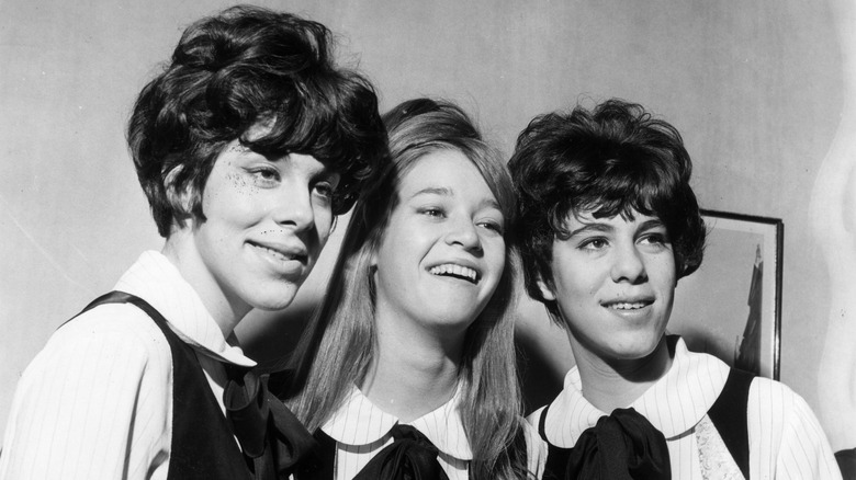 The Shangri-Las with Mary Weiss in the center