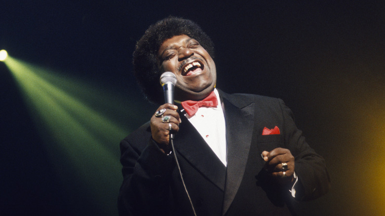 Percy Sledge performing onstage