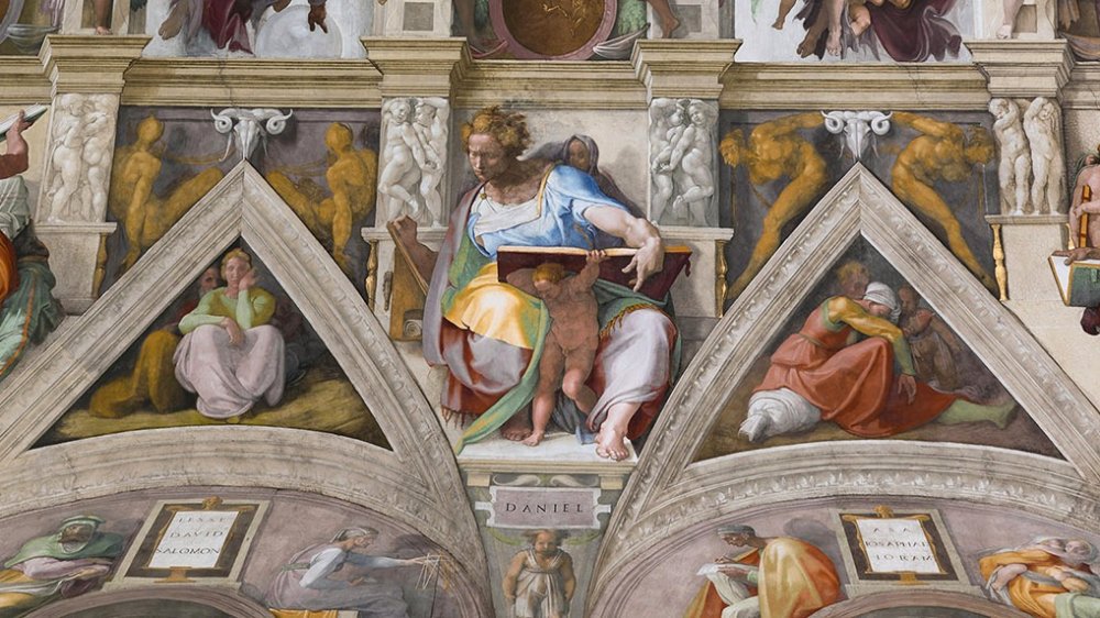 Detail of Sistine Chapel ceiling