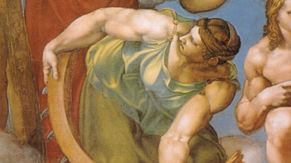 Detail of The Last Judgement, Sistine Chapel