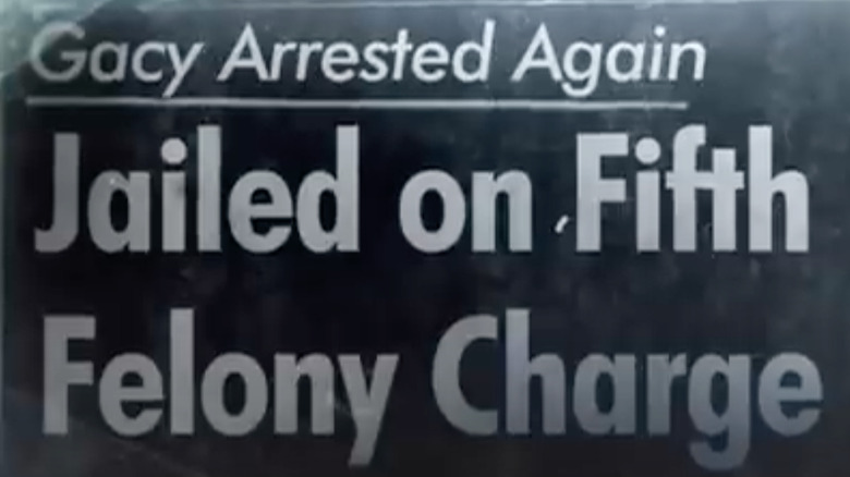 John Wayne Gacy arrest headline