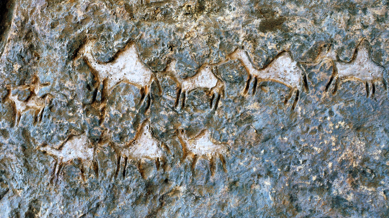 Camel petroglyph, Negev Desert