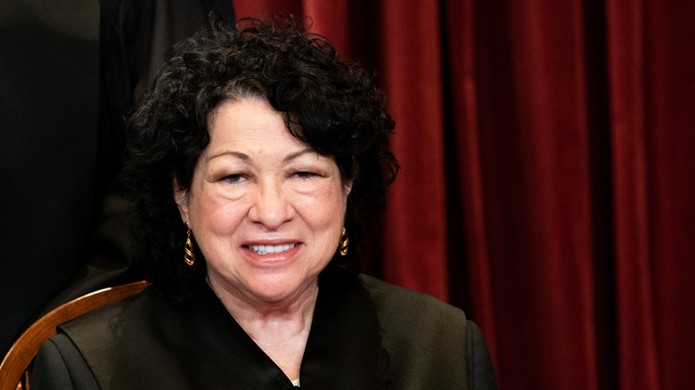 Sonia Sotomayor smiling