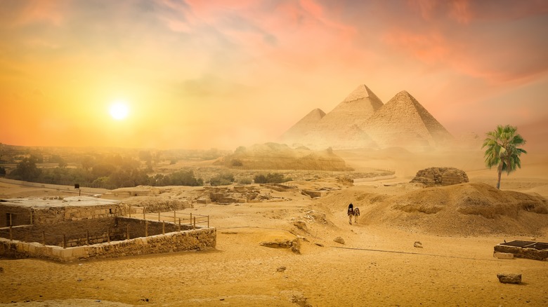 Egypt at sunrise
