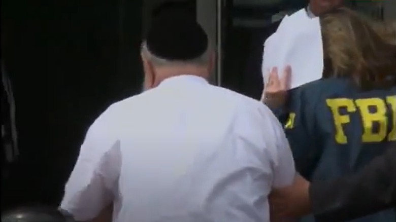 Levy Izhak Rosenbaum enters court