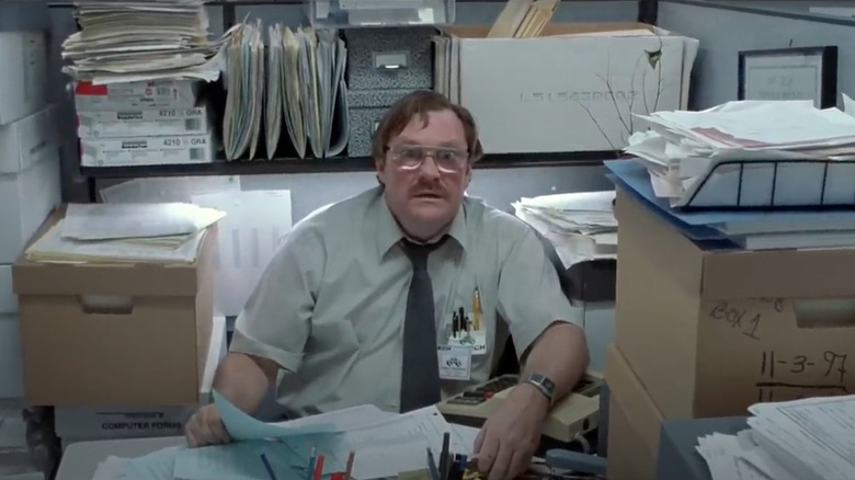 Office Space cubicle scene