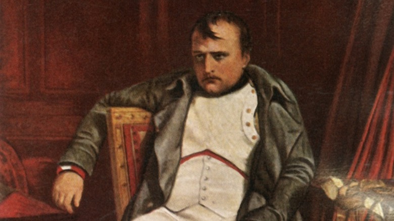 painting Napoleon slouched