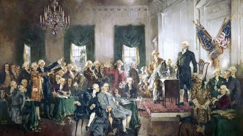 Signing of the Constitution, 1787