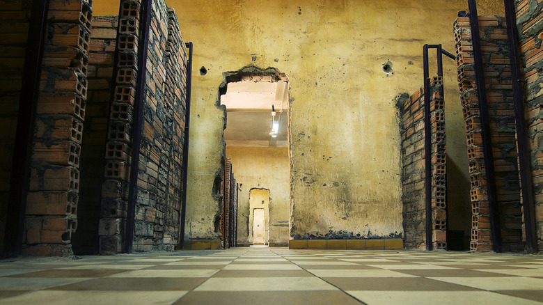 Hallways of Tuol Sleng  