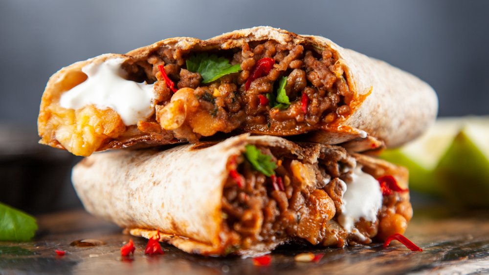 Burrito, prison food