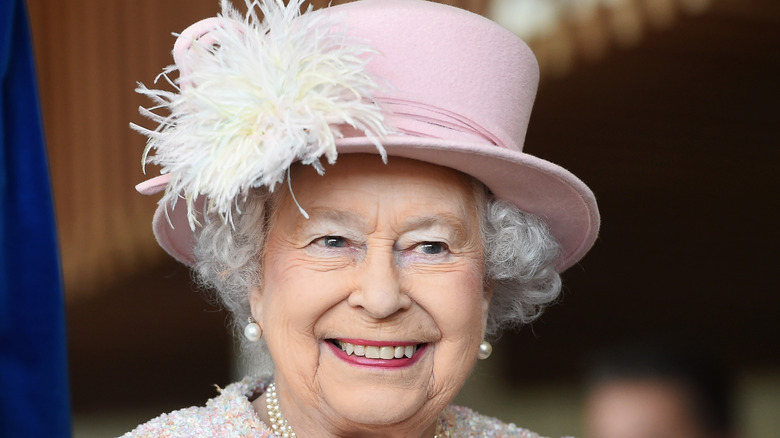 Queen Elizabeth II Smiling