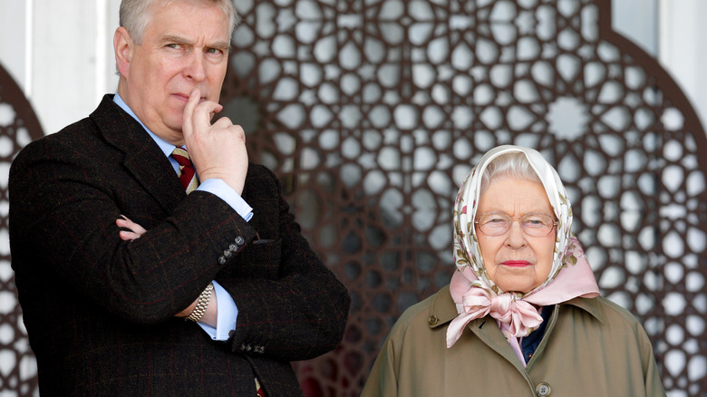elizabeth and prince andrew