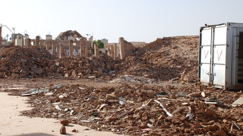 ruins of al-shifa factory 2008