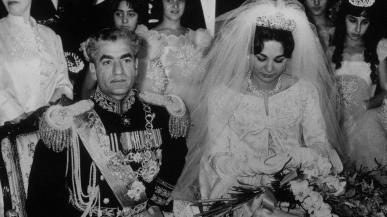 The Shah of Iran and his wife