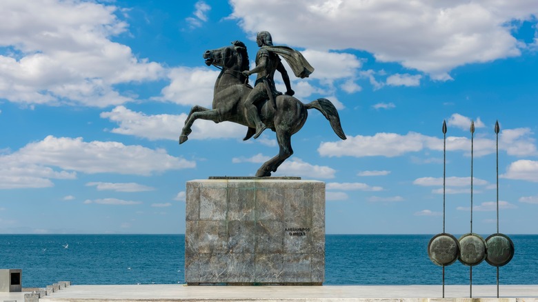monument to alexander the great
