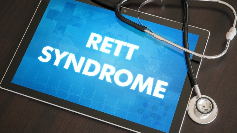 sign reading Rett Syndrome