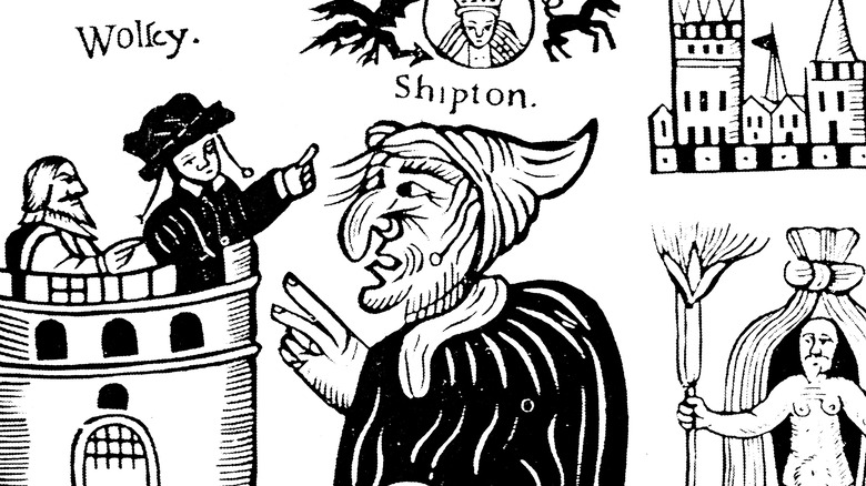 drawing of mother shipton
