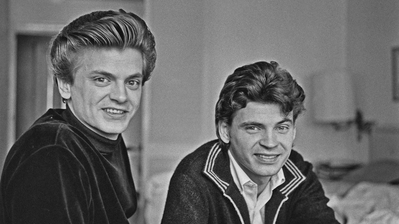 Don and Phil Everly smiling