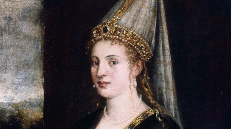 Portrait of Haseki Hurrem Sultan with headdress