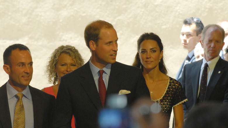 Prince William and Catherine at event
