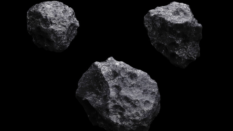 Irregular shaped asteroids