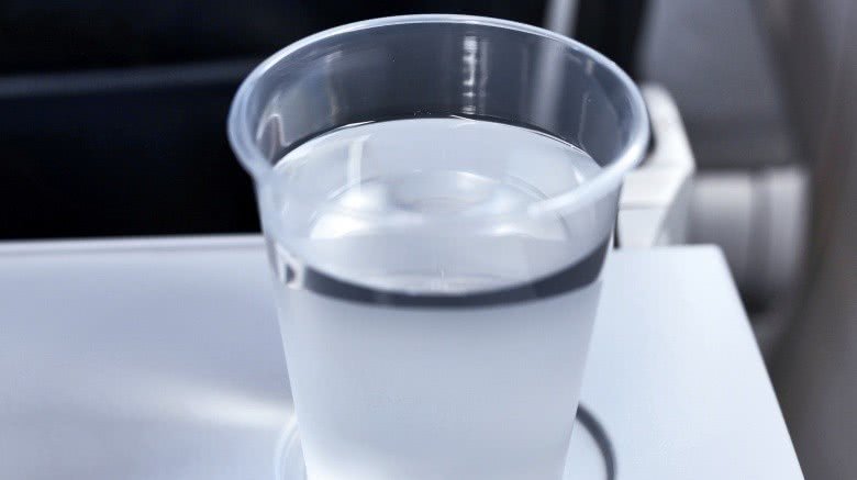 airplane water