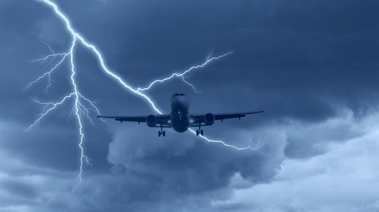 airplane lightning