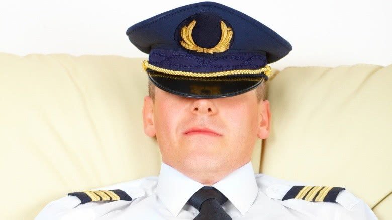 pilot asleep