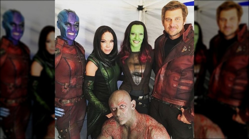 Guardians of the Galaxy stunt doubles MCU