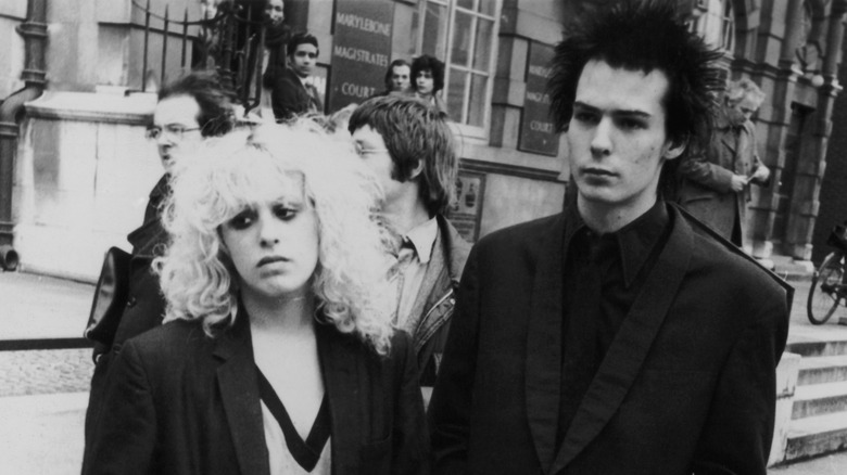 Sid Vicious and Nancy Spungen in London, 1978