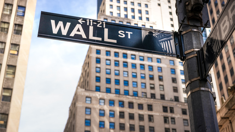 Wall Street in Manhattan