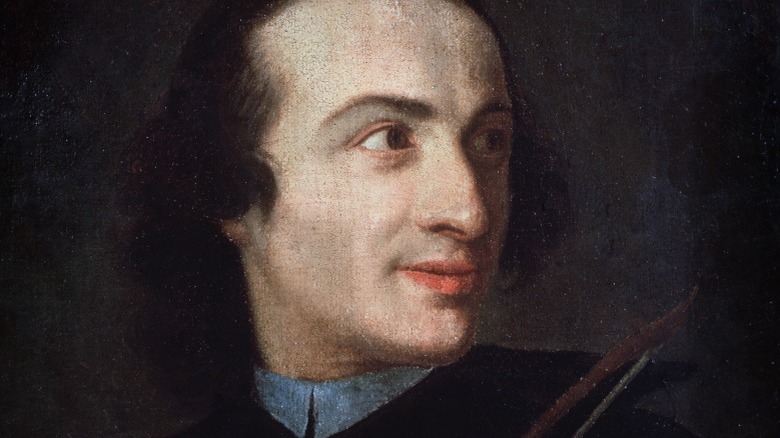 Portrait of Giuseppe Tartini looking to the side