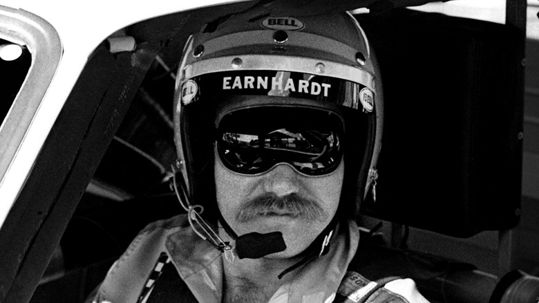 Earnhardt in card helmet 