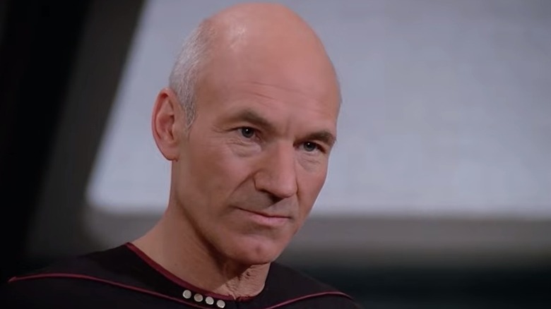 Patrick Stewart as Captain Picard in "Star Trek: The Next Generation"
