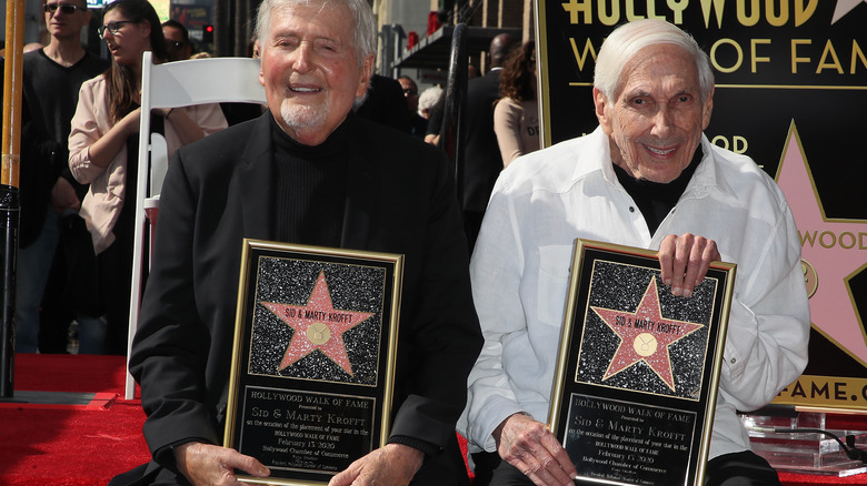 Sid and Marty Krofft Hollywood Walk of Fame ceremony