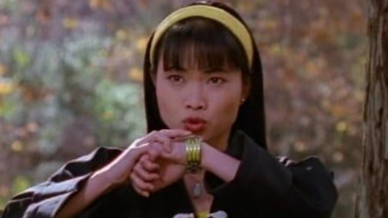 Thuy Trang hand mouth Power Rangers