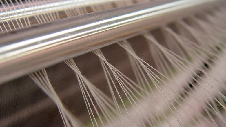 Wool weaving machinery