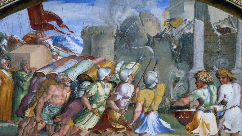 Painting of the Battle of Jericho