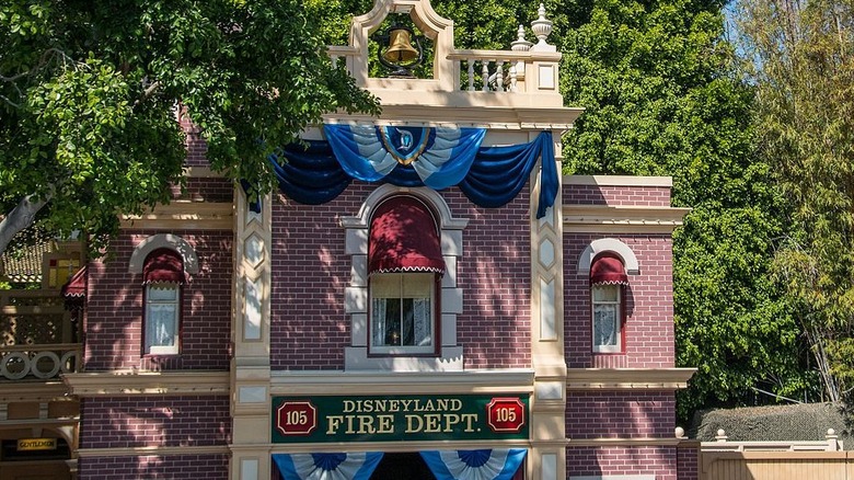 Disney's apartment above the fire station