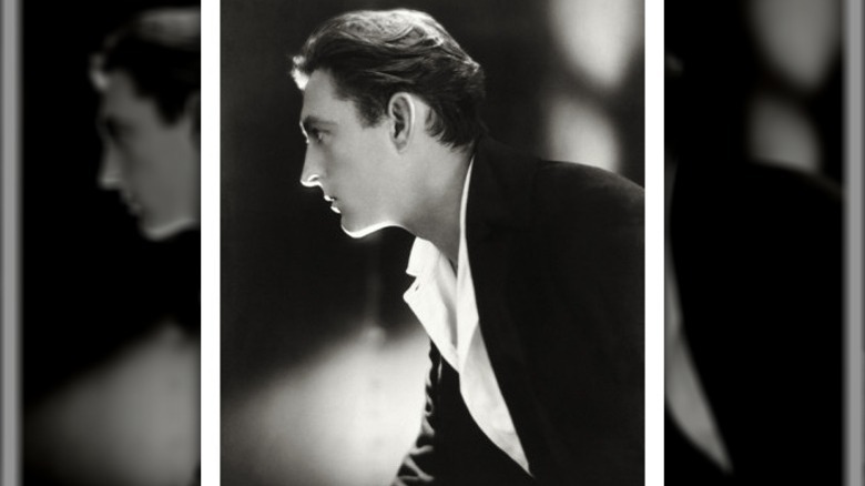 1920s actor posing suit 