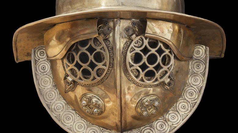 Thracian gladiator helmet