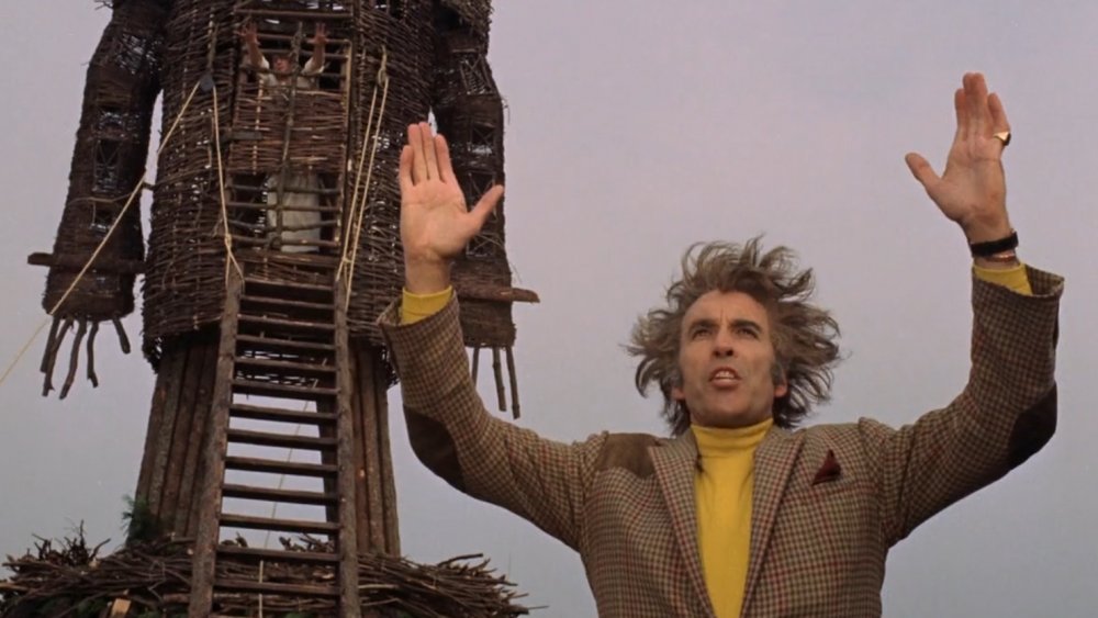 Christopher as Lord Summerisle in The Wicker Man